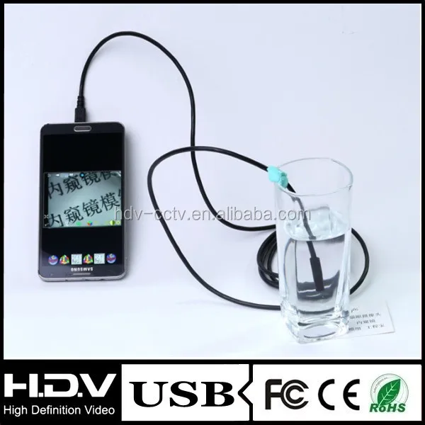 

Focal Range 30mm-80mm portable android mobile internet borescope usb endoscope