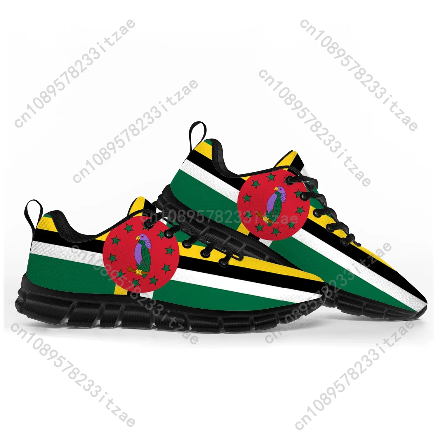 Commonwealth of Dominica Flag Sports Shoes Mens Womens Teenager Kids Children Sneakers Casual Custom High Quality Couple Shoes