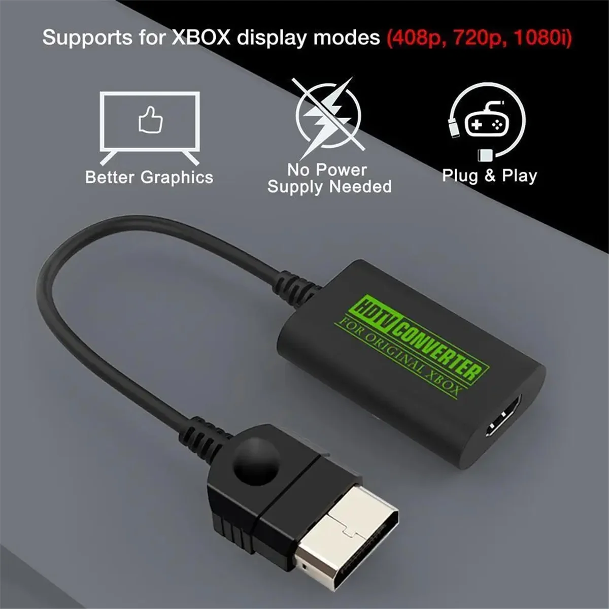 

Efficient For Xbox to HDMI-Compatible Adapter Link Cable for Xbox Game Console