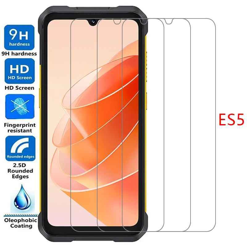 Funda de teléfono para cubot kingkong es5, vidrio templado, cubierta trasera 360 para kingkonges king kong es 5, kinkong kingkon kingkonges5 5case
