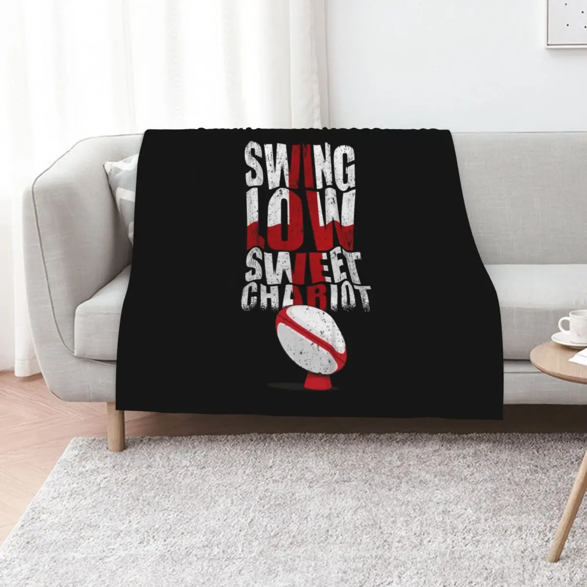 Swing low sweet chariot Throw Blanket Decorative Throw Luxury Brand Weighted Travel Quilt Luxury Blankets