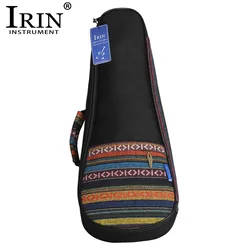 IRIN Borsa per ukulele da 21 pollici Zaino UKri in tessuto Oxford impermeabile Tracolla regolabile Borsa per chitarra Accessori per strumenti a corda