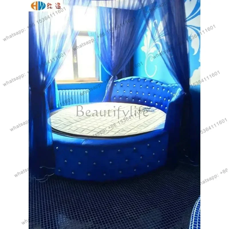 

Couple Apartment round Water Bed Furniture Hotel Hotel Electric Inn Bed