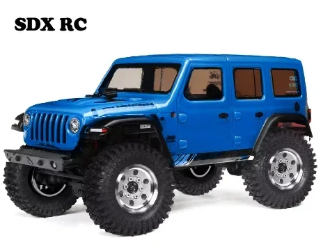 Metal Beadlock Roda Pneu Set, 1/18, 1/24 RC Crawler Car, Peças de atualização, Acessórios, TRX4M, SCX24, AX24, FCX24, 55mm, 1.0 ", 4pcs