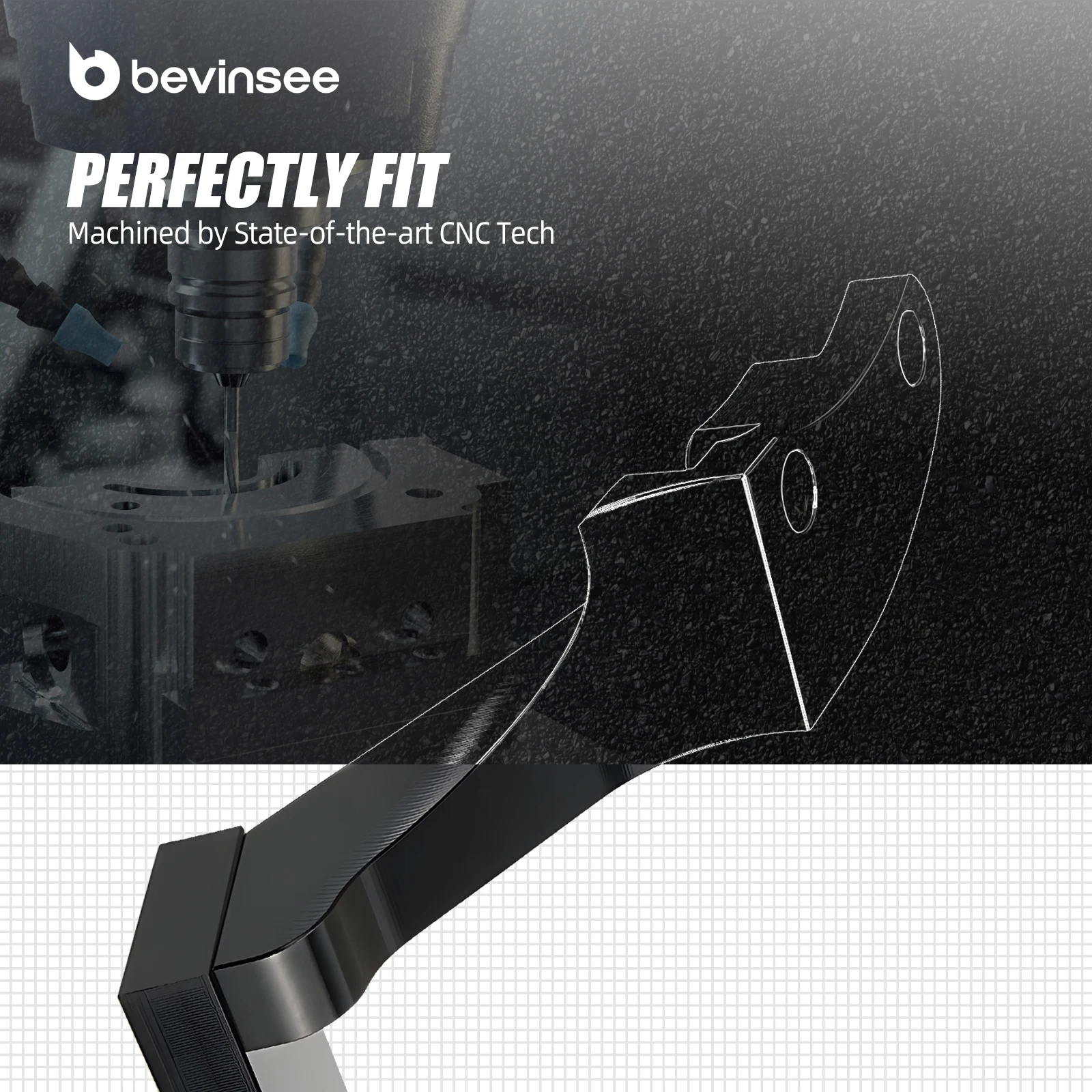 BEVINSEE Aluminum K Series Throttle Cable Bracket for Honda Civic 1988-2005, for Acura Integra/RSX 1990-2006