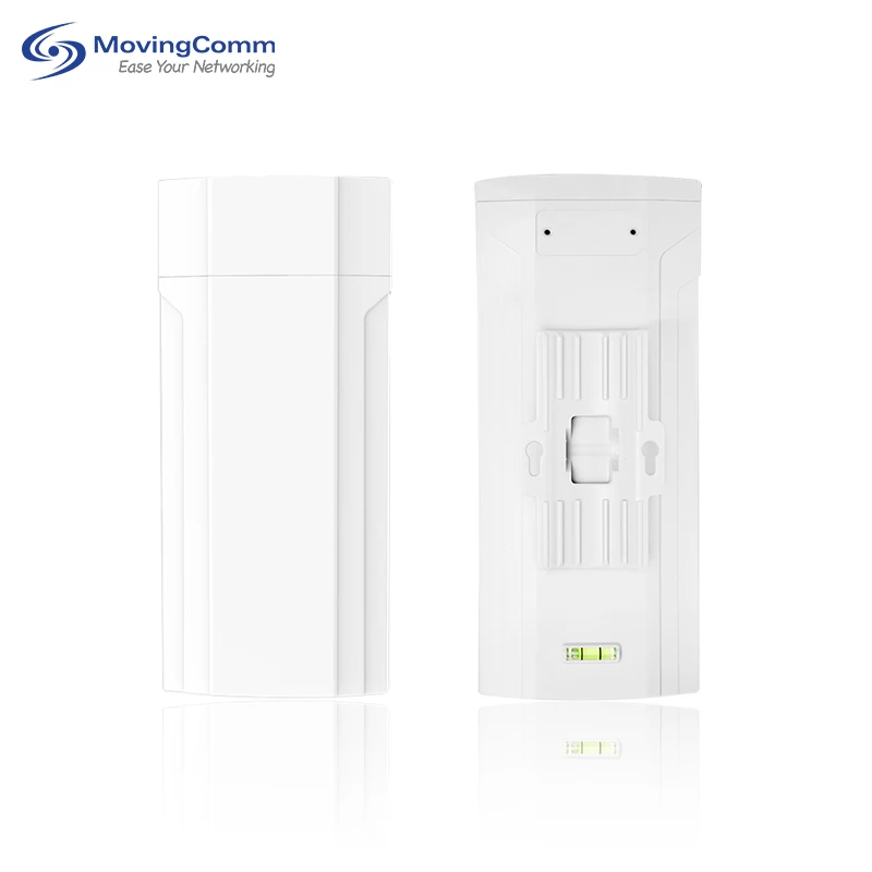 802.11Ac Wifi Bridge Outdoor Ip65 Cpe Router 5 Km نقطة اتصال طويلة المدى نقطة وصول 1200Mbps ثنائي النطاق ذكي خارجي واي فاي