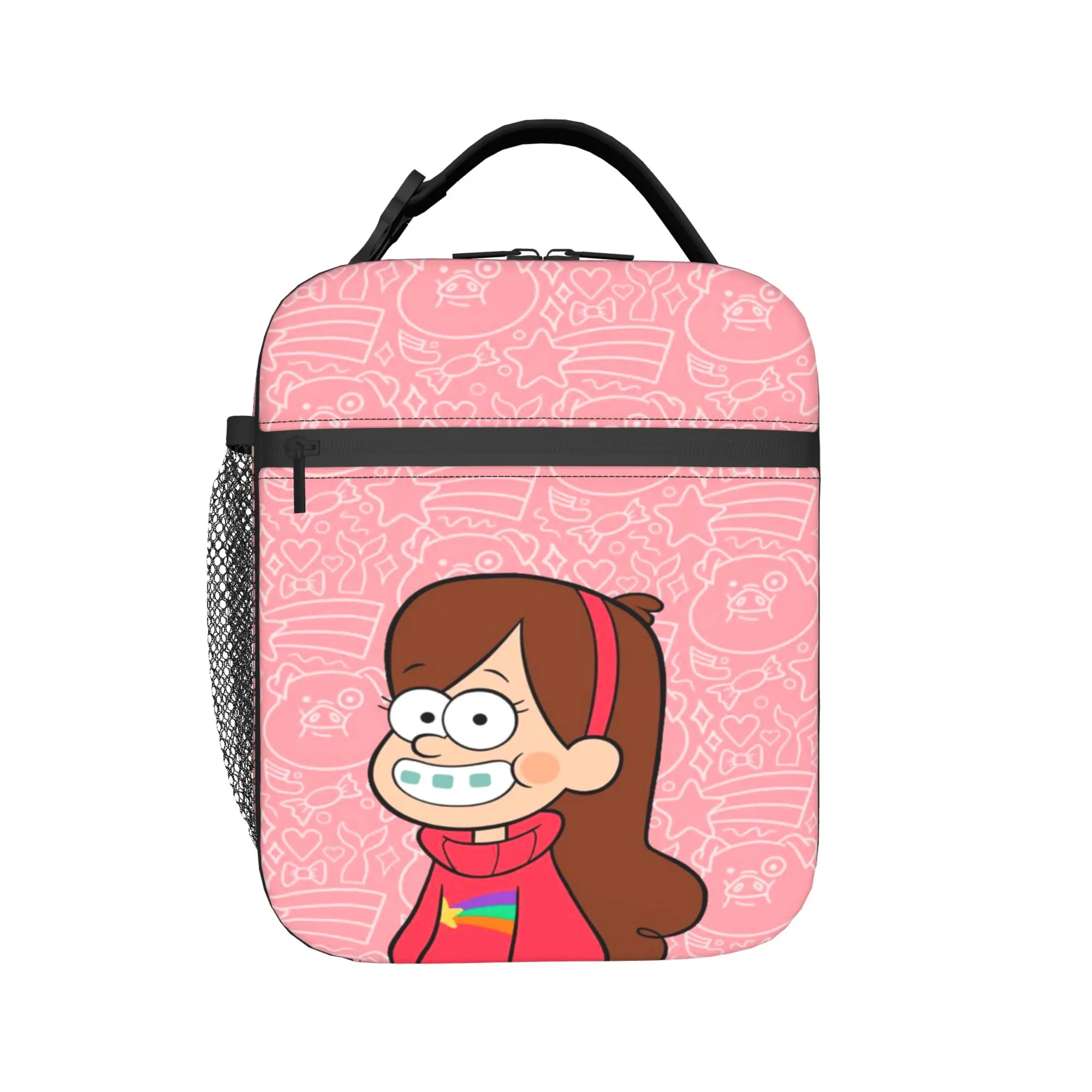 Insulated Lunch Box Gravitys Falls Merch  Lunch Food Box Multifunction Cooler Thermal Bento Box For Picnic