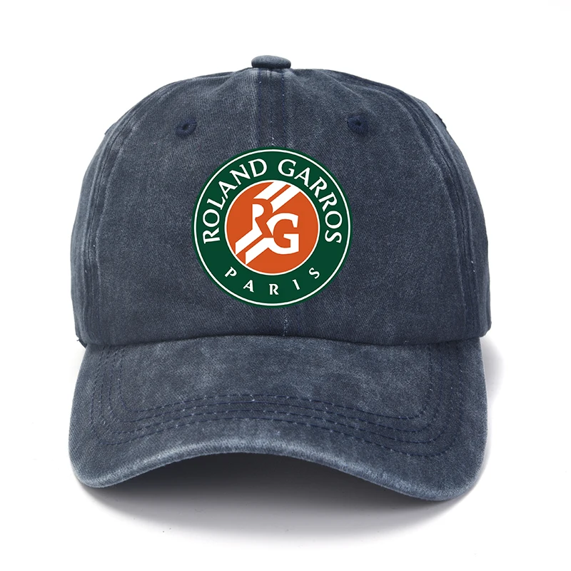 باريس 100% قبعات البيسبول القطن خمر المتعثرة القطن Snapback قبعة للجنسين جولف قابل للتعديل صالح قبعات قبعة الموضة الدفء #1