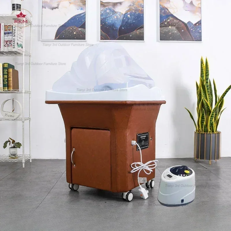 

Multifunction Shampoo Chairs Removable Equipment SPA Constant Temperature Heating Shampoo Basin Commercial Furniture Cama Champu