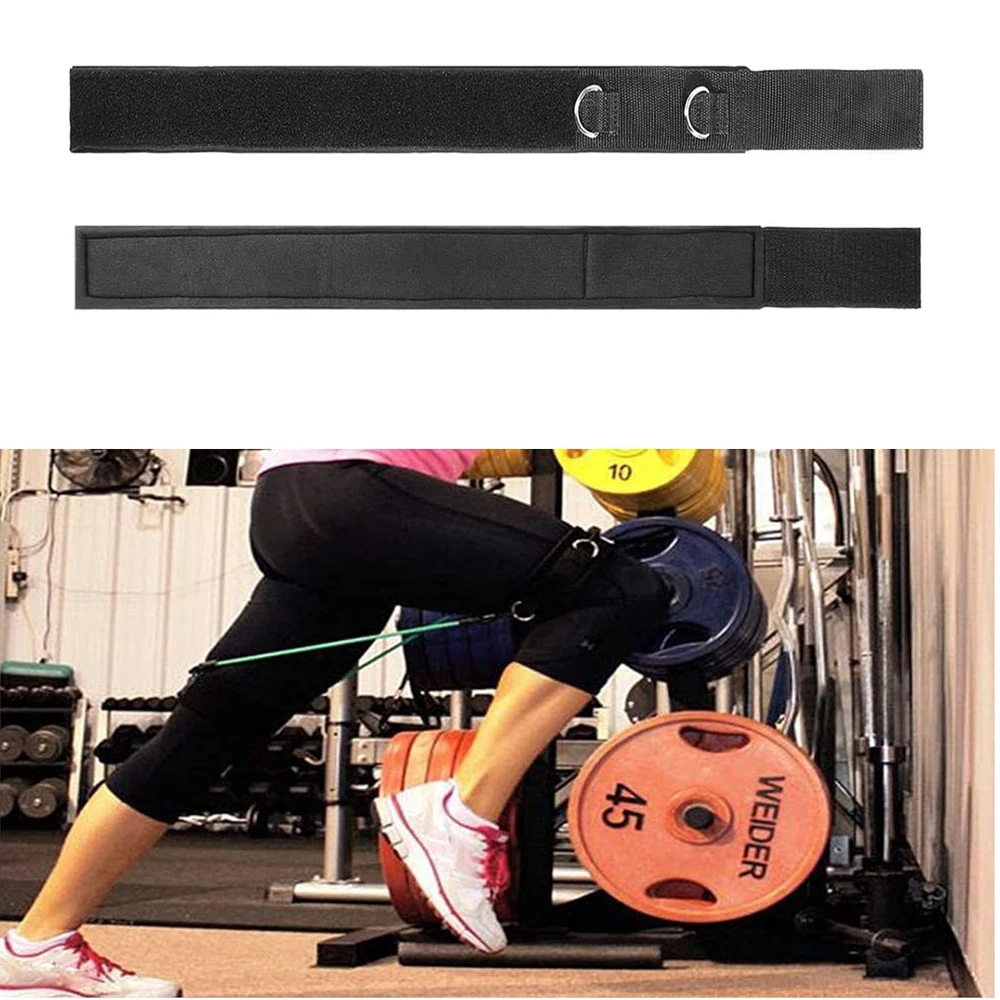 1Pair Ankle Straps For Cable Machine Kickbacks, Glute Workouts, Lower Body Exercises - Adjustable Leg Straps