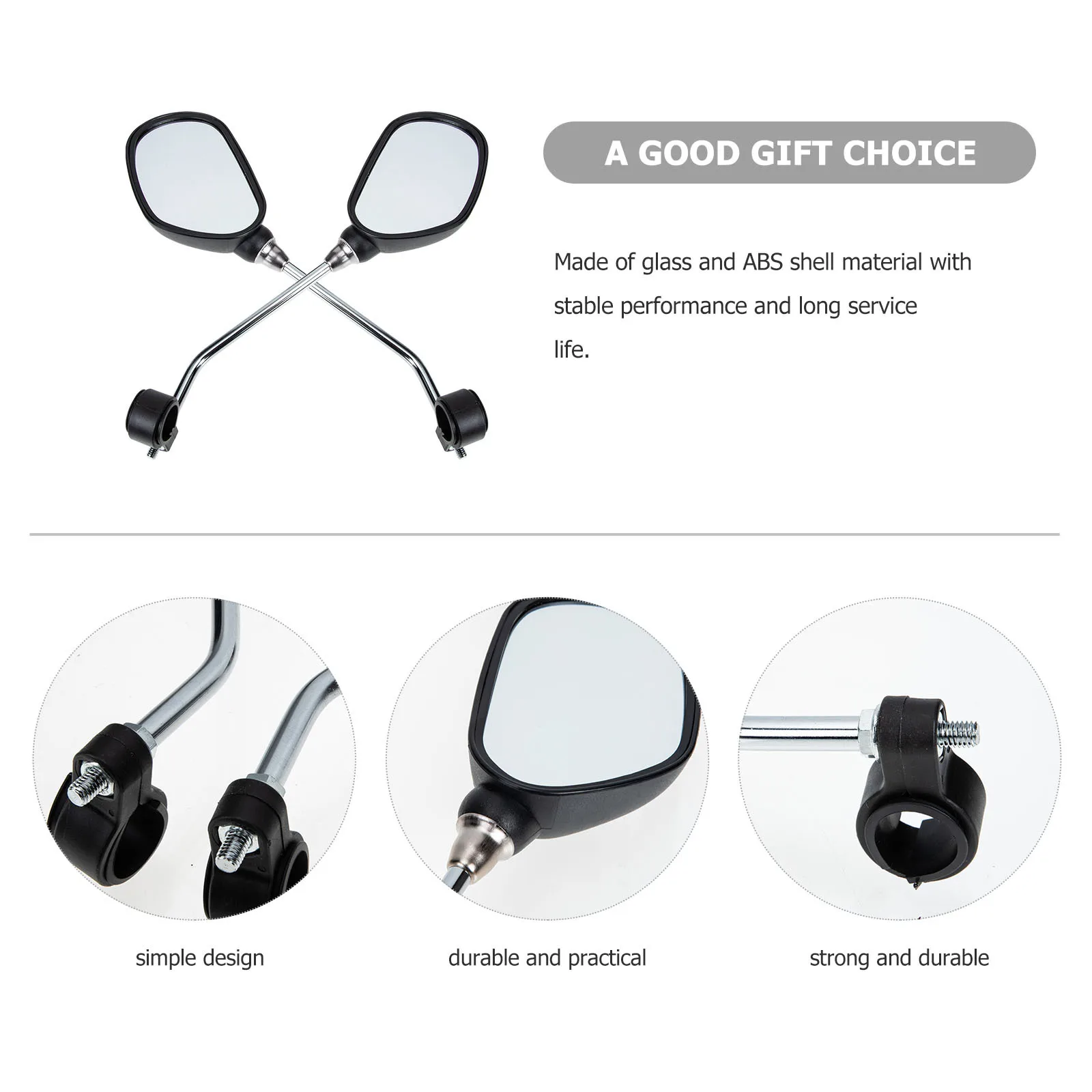 

Mountain Bike Accessories Rear View Rearview Cycle for Electric Bikes Handlebar