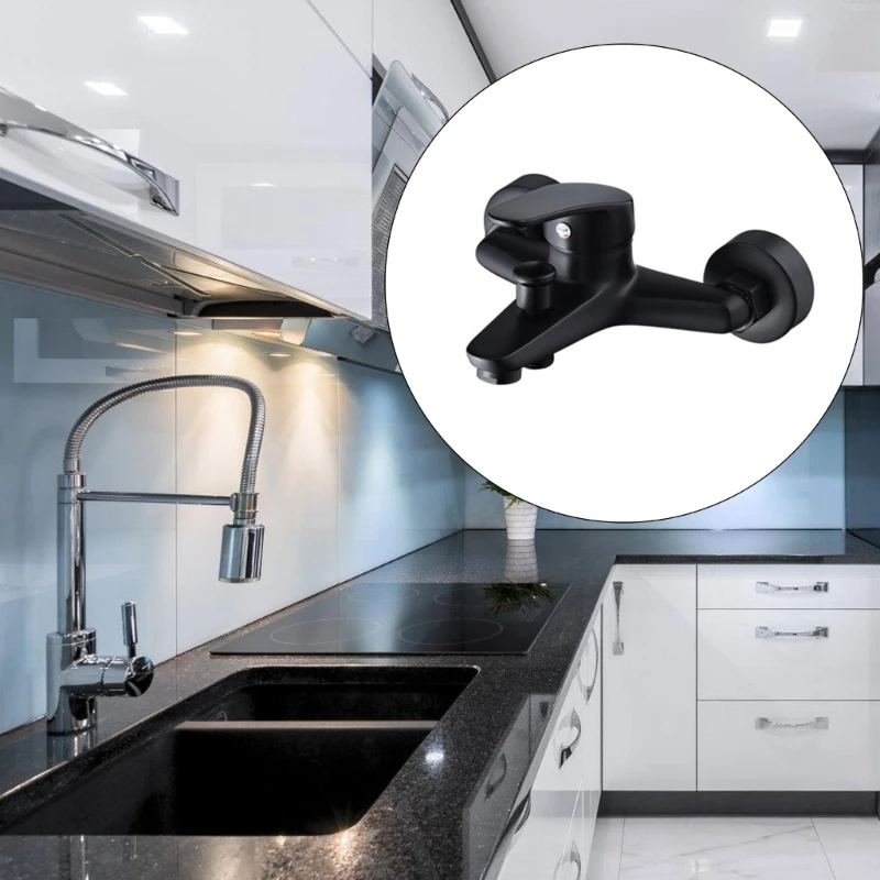 มัลติฟังก์ชั่นก๊อกน้ำอ่างผนังติดตั้ง Bath Mixer พร้อมดึง Diverters ฟังก์ชั่นอ่างอาบน้ำก๊อกน้ำสำหรับหัวฝักบัว