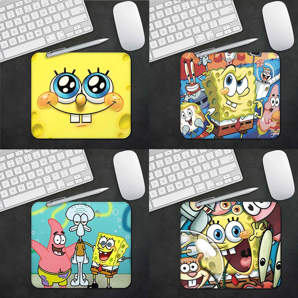 Gaming Mouse Pad XS Small Mousepad For PC Gamer Desktop Decoration Office Mouse Mat Deskmat S-SpongeBobs Rug