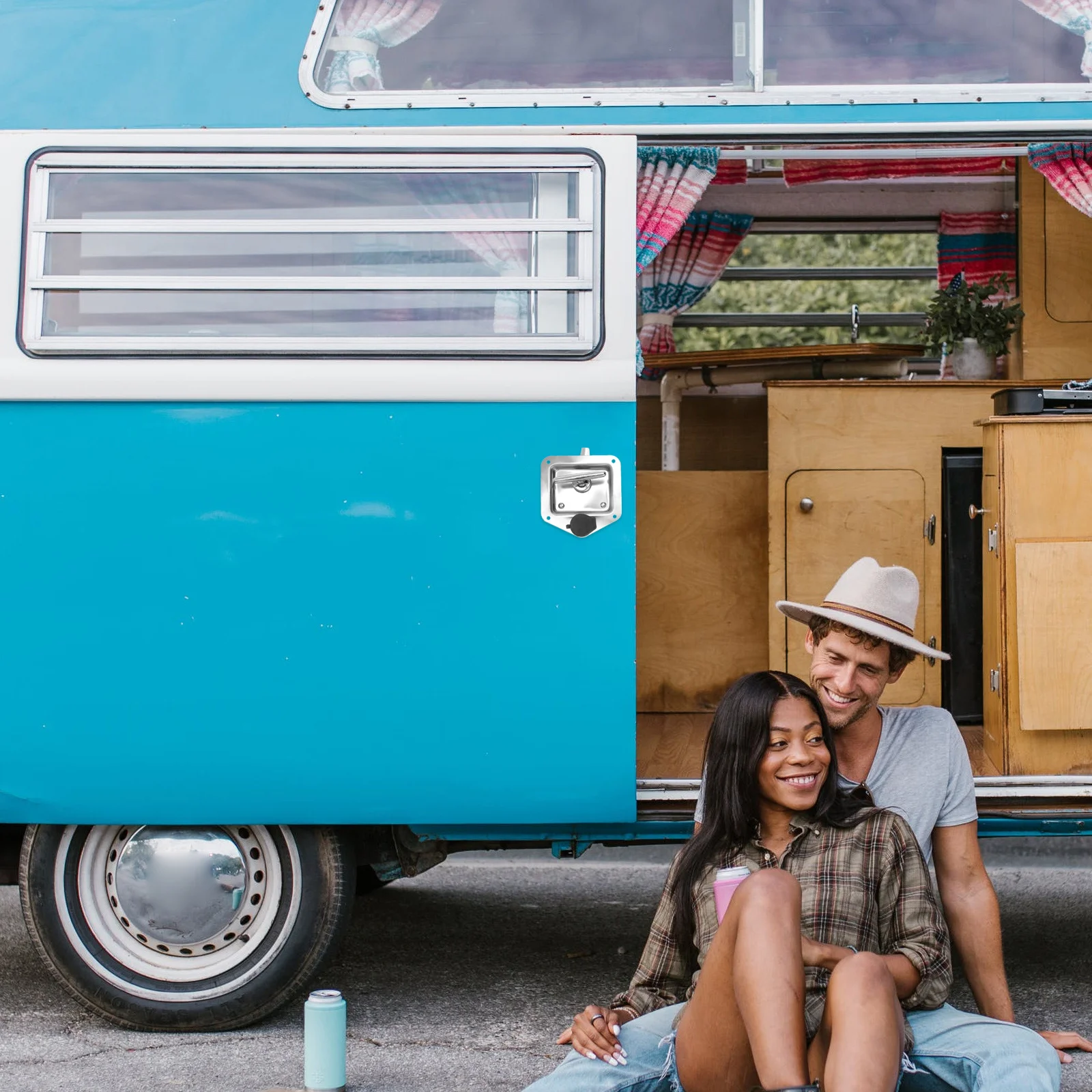 

Т-образный замок для ящика для инструментов, ручка шкафа, водостойкий сверхмощный замок-лопатка, аксессуары для грузовиков, электрический шкаф