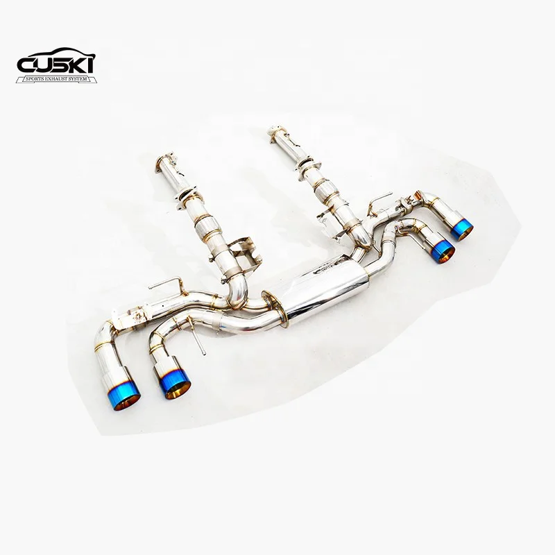 High Performance For Chevrolet Corvette C8 6.2 Stainless Steel High quality Smart Electronic Valve Exhaust