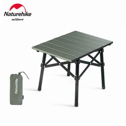 Naturehike Camping Table Lightweight Portable Aluminum Alloy Folding Table Outdoor Picnic Barbecue  Mini Table with Carry Bag