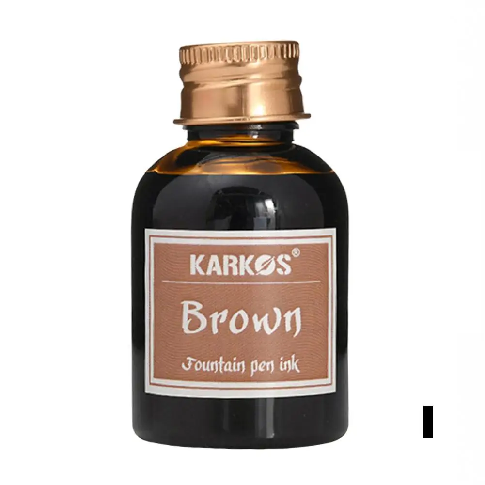 30ml 1Bottle Pure Colorful Fountain Pen Ink Refilling Quality Pen Writing School Fountain Ink Inks Calligraphy Stationery H S3H7