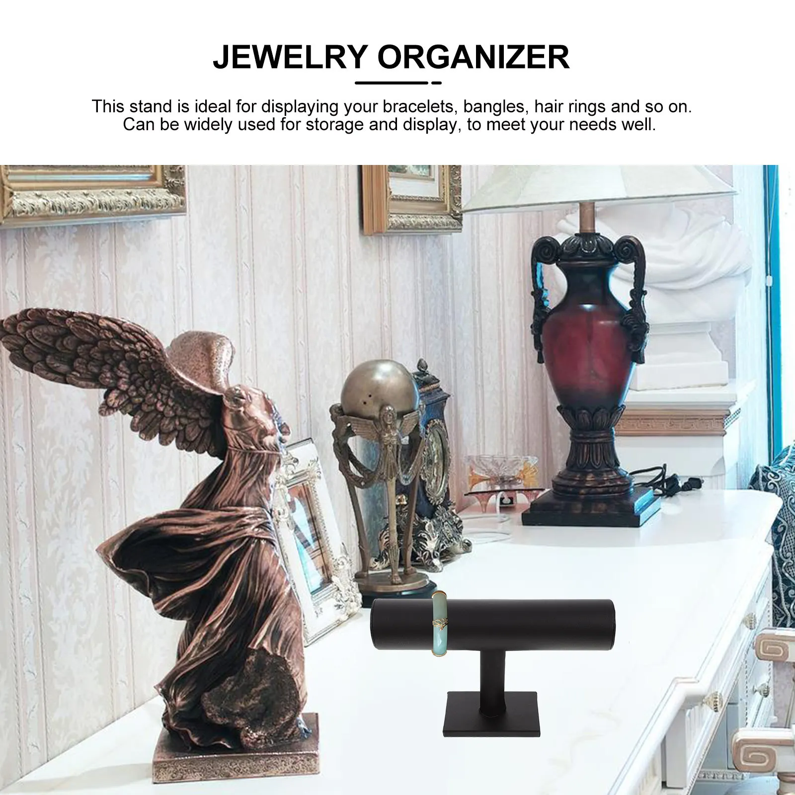 

Jewelry Display Stand Premium Multi-Function Organizer for Necklaces Bracelets Watches Hairbands Jewelry Organizer
