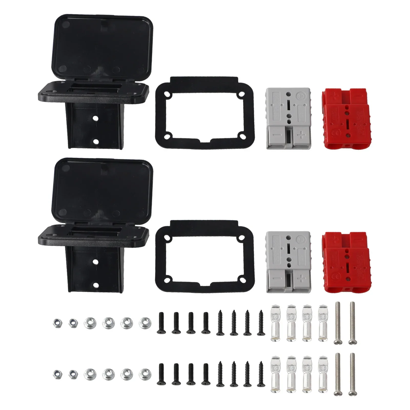 Innovative Power Connection Solutions Offered by the Sturdy and Reliable Design of the Duel Flush Mount Bracket Panel