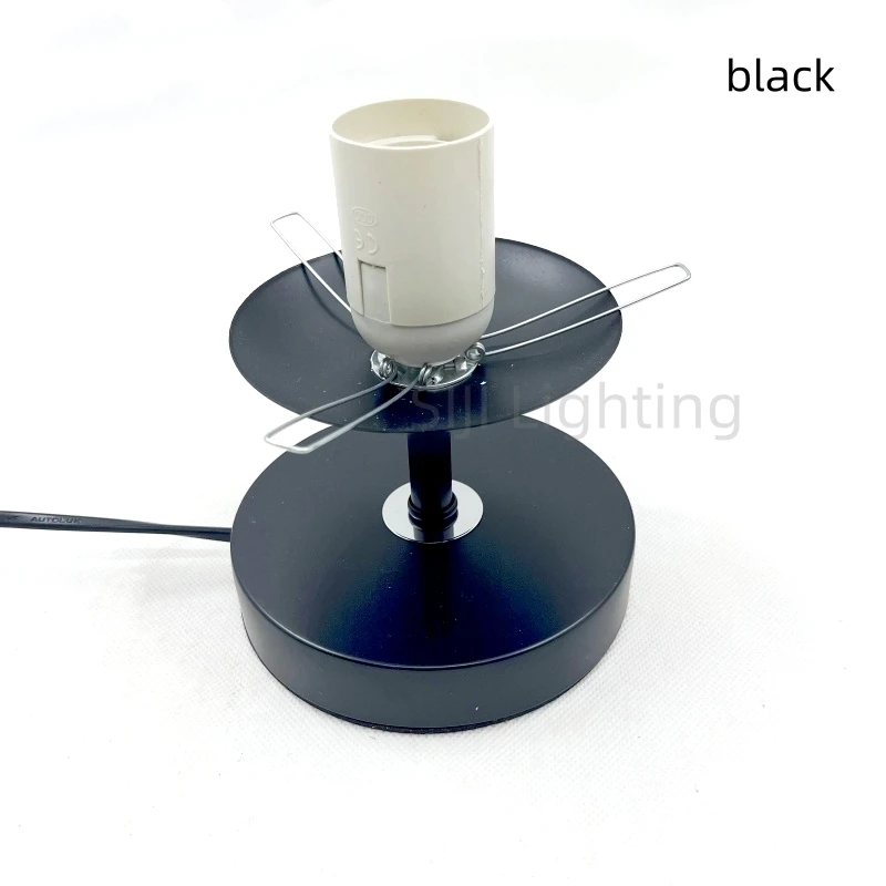 

E27 Socket Lamp Holder Table Lamp E27 Lamp Base Indoor Light Reading Book Light Desk Lamp with Cable Wire For Glass Lampshade