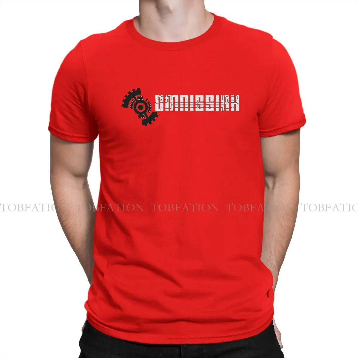 Adeptus Machines Omnissiah Omnissiah 100% Cotton T Shirt Harajuku Grunge Men's Tee Shirt O-Neck  Men Clothing