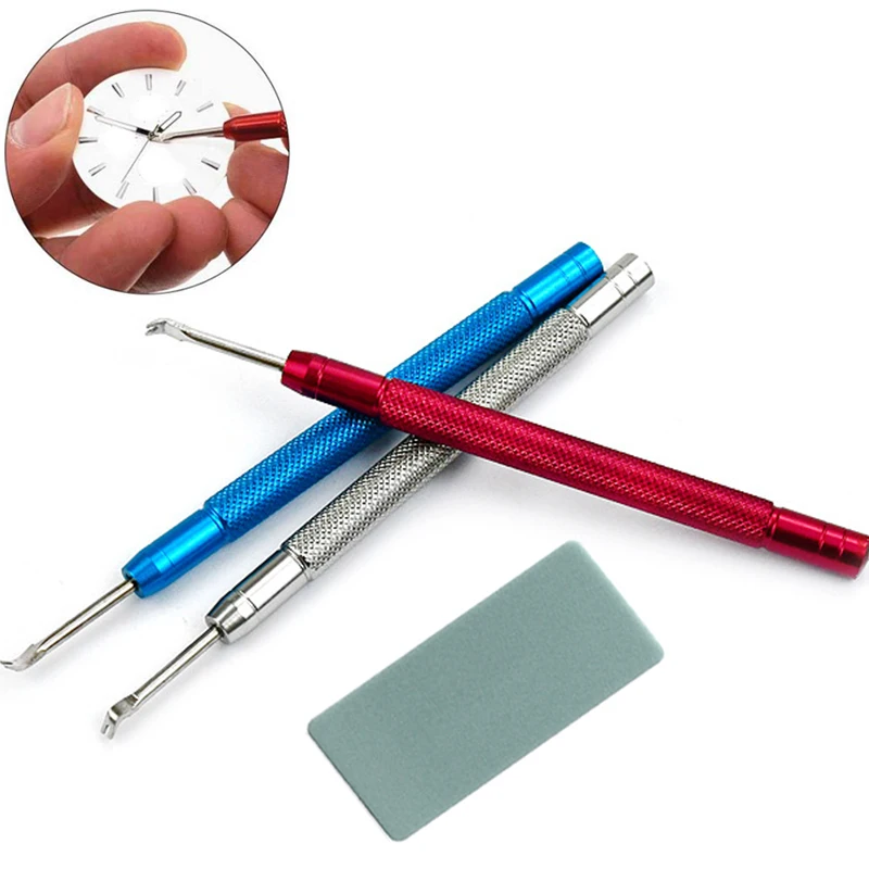 

4PCS Watch Hands Remover Manual Watch Hand Needle Removal Lifting Tool Alloy Steel Watch Repair Tool Accessories For Watchmaker