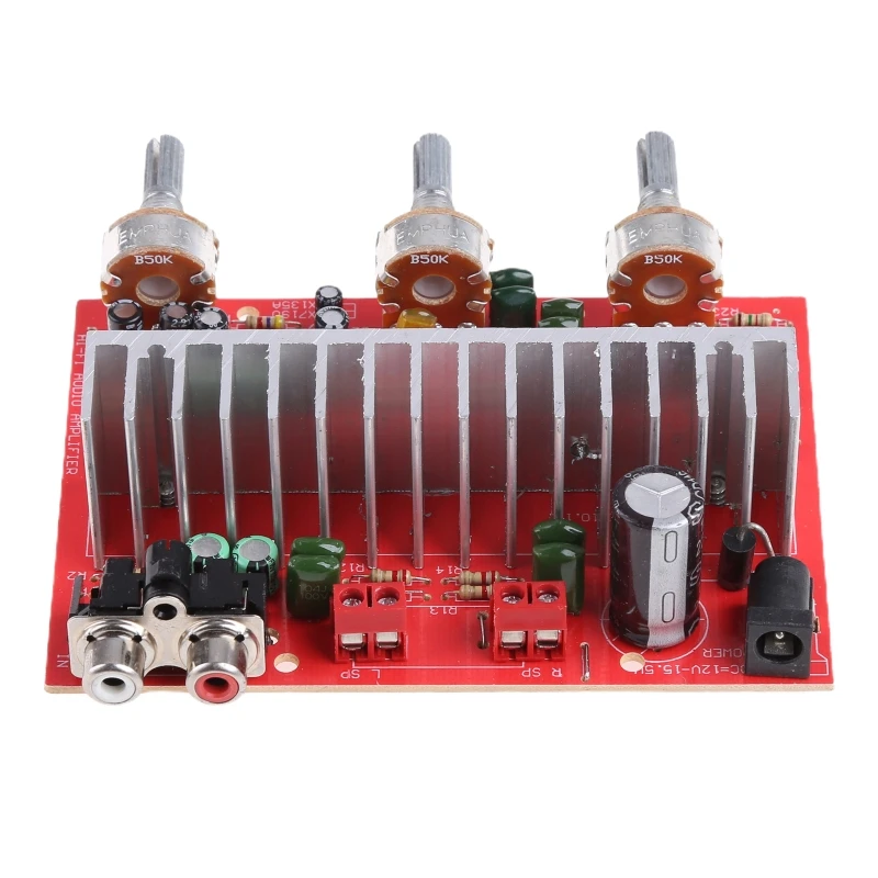 TDA 7377 40w Car DIY Stereo Amplifier Power Board With Silver Plating Button Adjustable Dual Channel