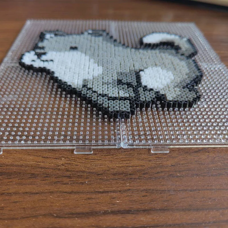 High Consumption Black White Clear 2.6mm Mini Fuse Beads 1000/50000 PCS DIY Fuse Beads Educational Puzzle Toys