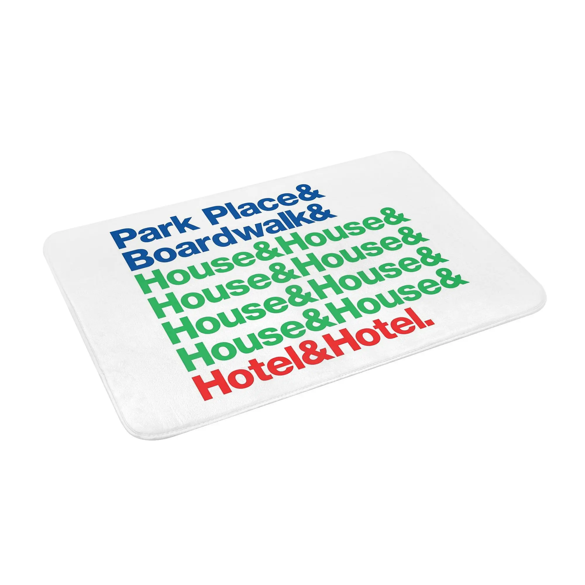 

I'm Blue (Monopoly) Non-slip Doormat Floor Mat Dust-proo Carpet Rug for Kitchen Entrance Home Bathroom Footpad Mats