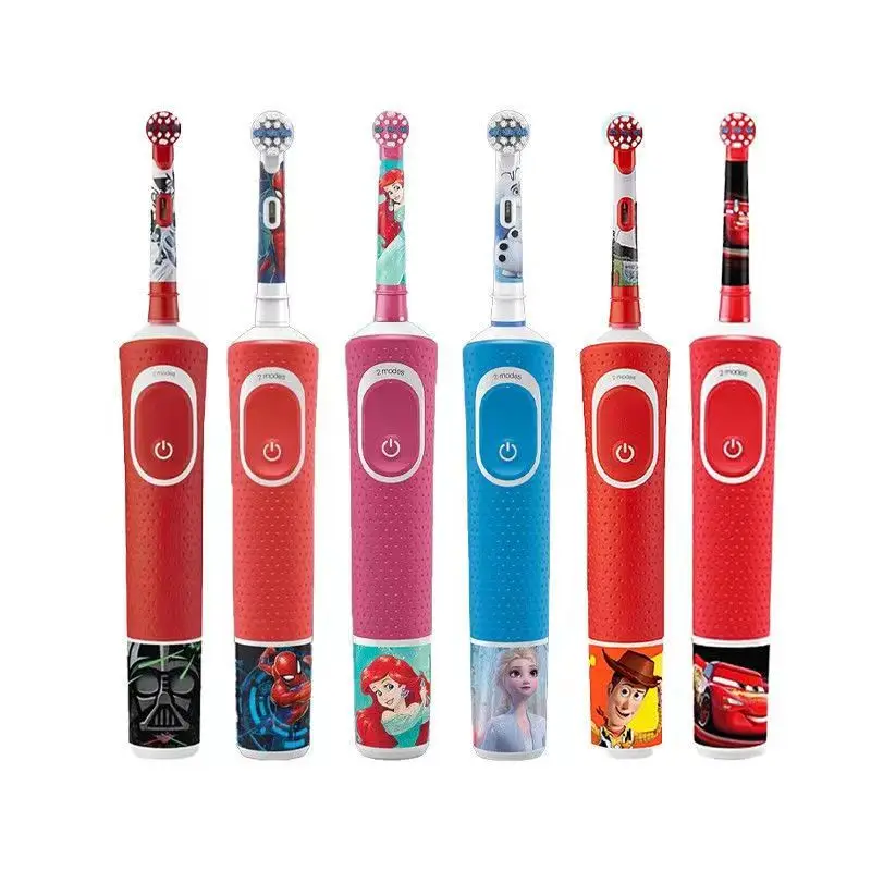 Oral B D100K Electric Toothbrushes Kids Rechargable 2 Modes Gentle Clean Teeth Rotaion Timer Tooth Brush for Children