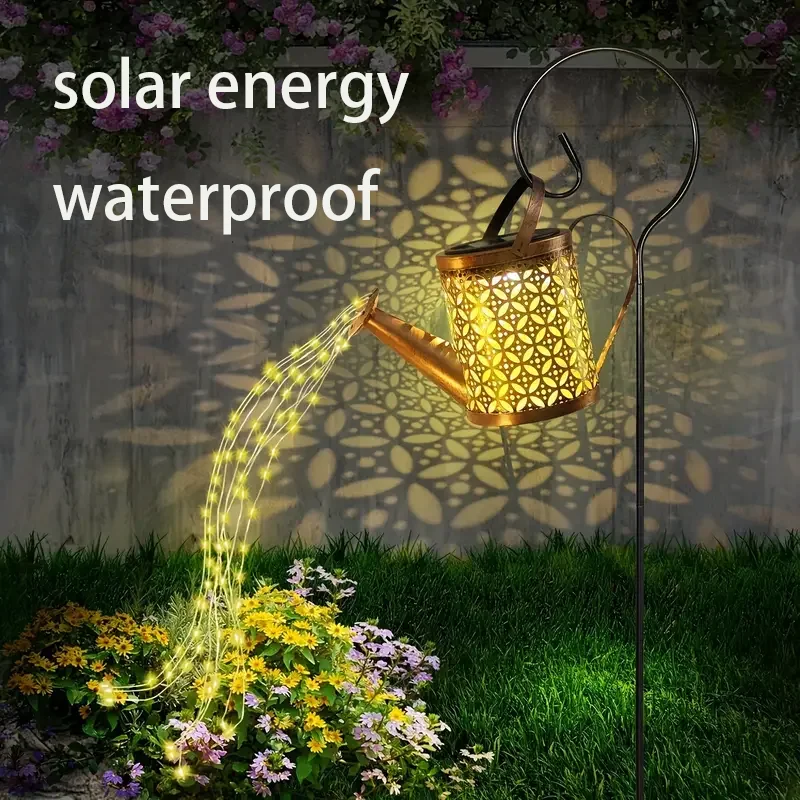 LED Solar Water Bottle Lamp Hanging Water Bottle Lamp Suitable For Decorative Lights In Gardens, Courtyards, And Lawns