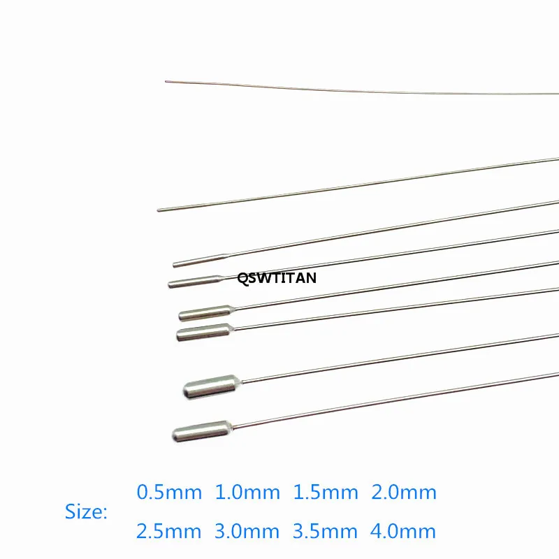 Titanium Vascular Dilator Neurosurgery Instruments Stainless Steel Vascular Dilator 21cm Long