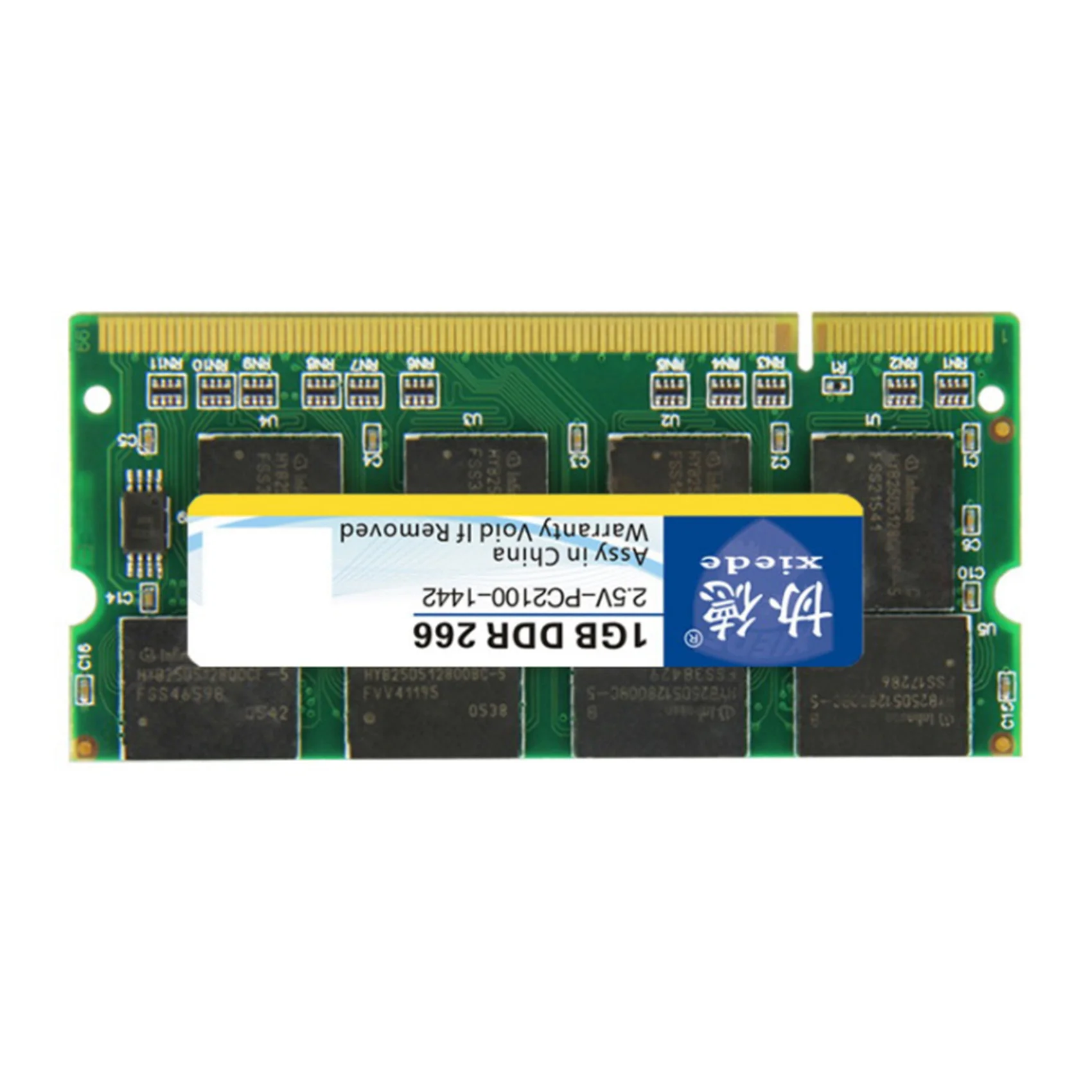 Xiede Notebook Computer Memory Module Ddr 266 1GB Pc-2100 Ddr1 200Pin Dimm, 266Mhz X009