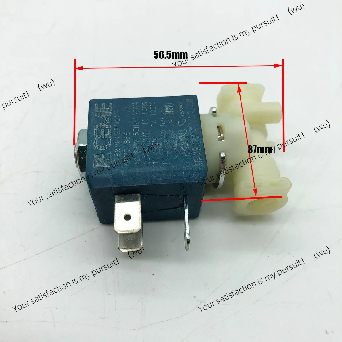 AC220V SERIE 558 0.1-20bar V799VN12PN6AIF V799 Solenoid Valve For Espresso Machine Steam Cleaning Machiine