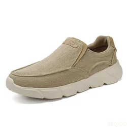 Men Shoes 2022 New Men Casual Shoes Breathable Classic Canvas Slip on Shoes For Men Breathable Walking Sneakers Men Loafers