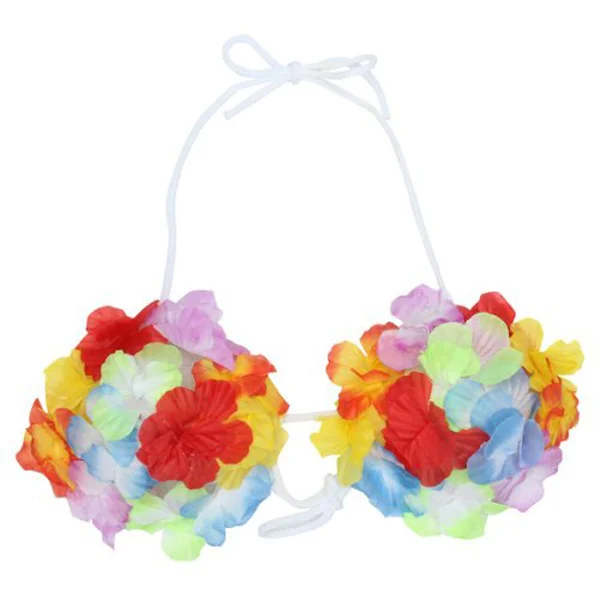 

5 -in-1 Hula Dance Skirt Hawaii Apparel Dancer Costume Hawaiian Outfits Grass Skirts Luau Party