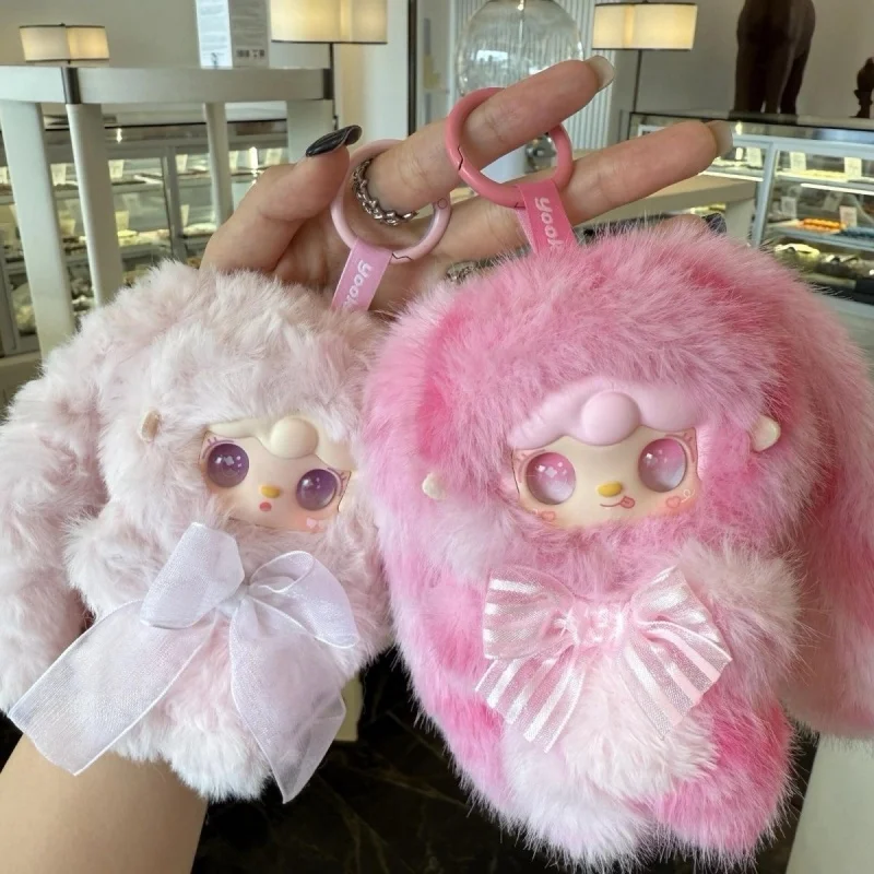 Nuovo autentico Yooki Hopping Bunny Series Blind Box Kawaii Peluche Ciondolo Decorazione Anime Figure Collection Giocattolo Regali di tendenza della moda