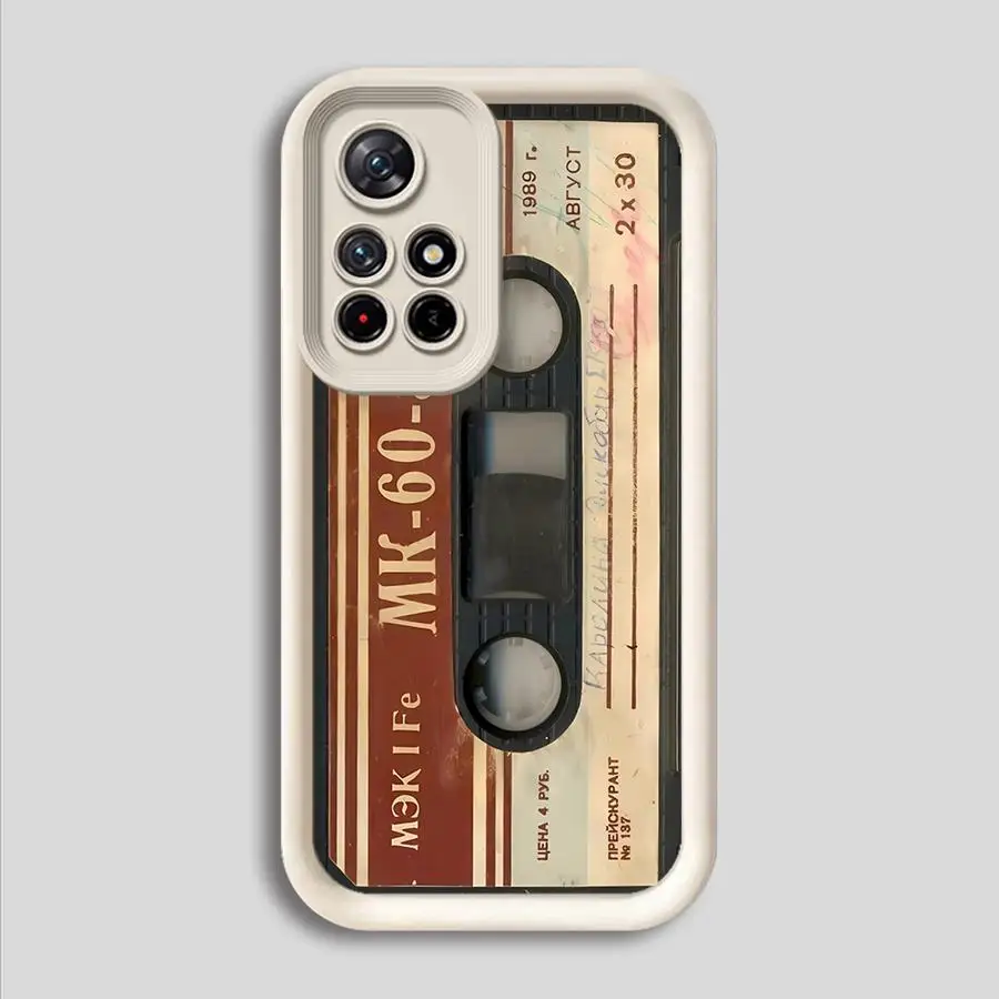 เคสสำหรับ Xiaomi Redmi Note 13 14 Pro Plus 10 11 12 Pro 11s 12s แบบนิ่ม ลายเทปนำโชค