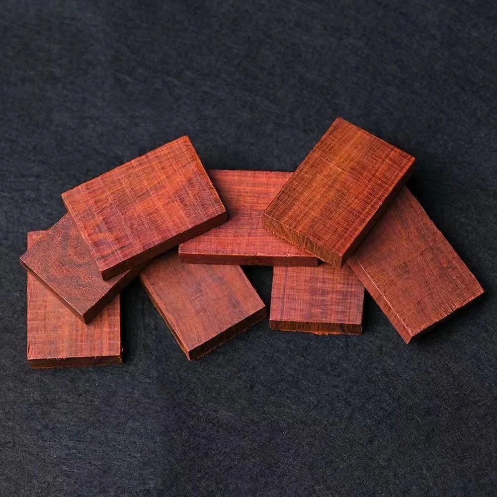 Rosewood DIY Material 461 4x5x1cm African Ebony Rosewood Timber Log Wood Block Wood Lumber Lump Custom Made Rosewood