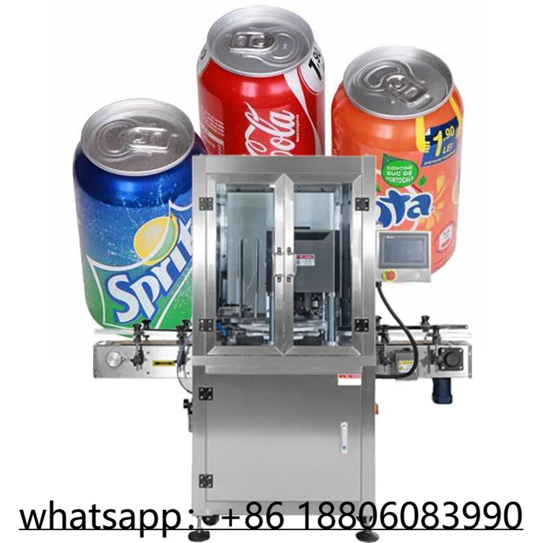 Drink beverage can sealing machine auto seamer beer cola tin can sealer