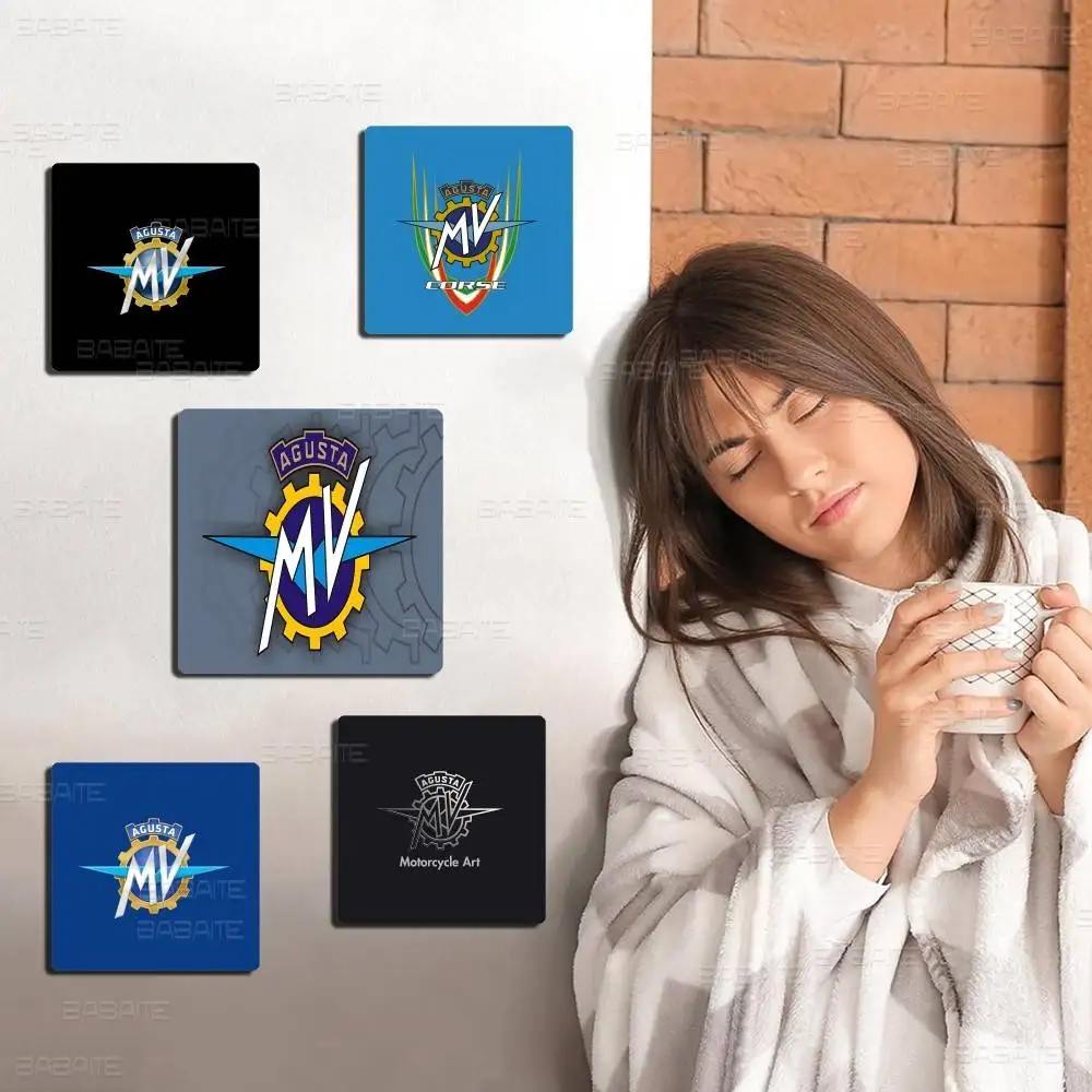 M-MV A-Agusta Magnet Products Personalized Sublimation Fridge Refrigerator Magnets for Kitchen