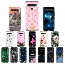 For LG K41s K51s 2020 Case LG K40s 2019 Fashion Pattern Soft TPU Luxury Slim Back Cover On Fundas LG K51s K41 S Silicone Bumper