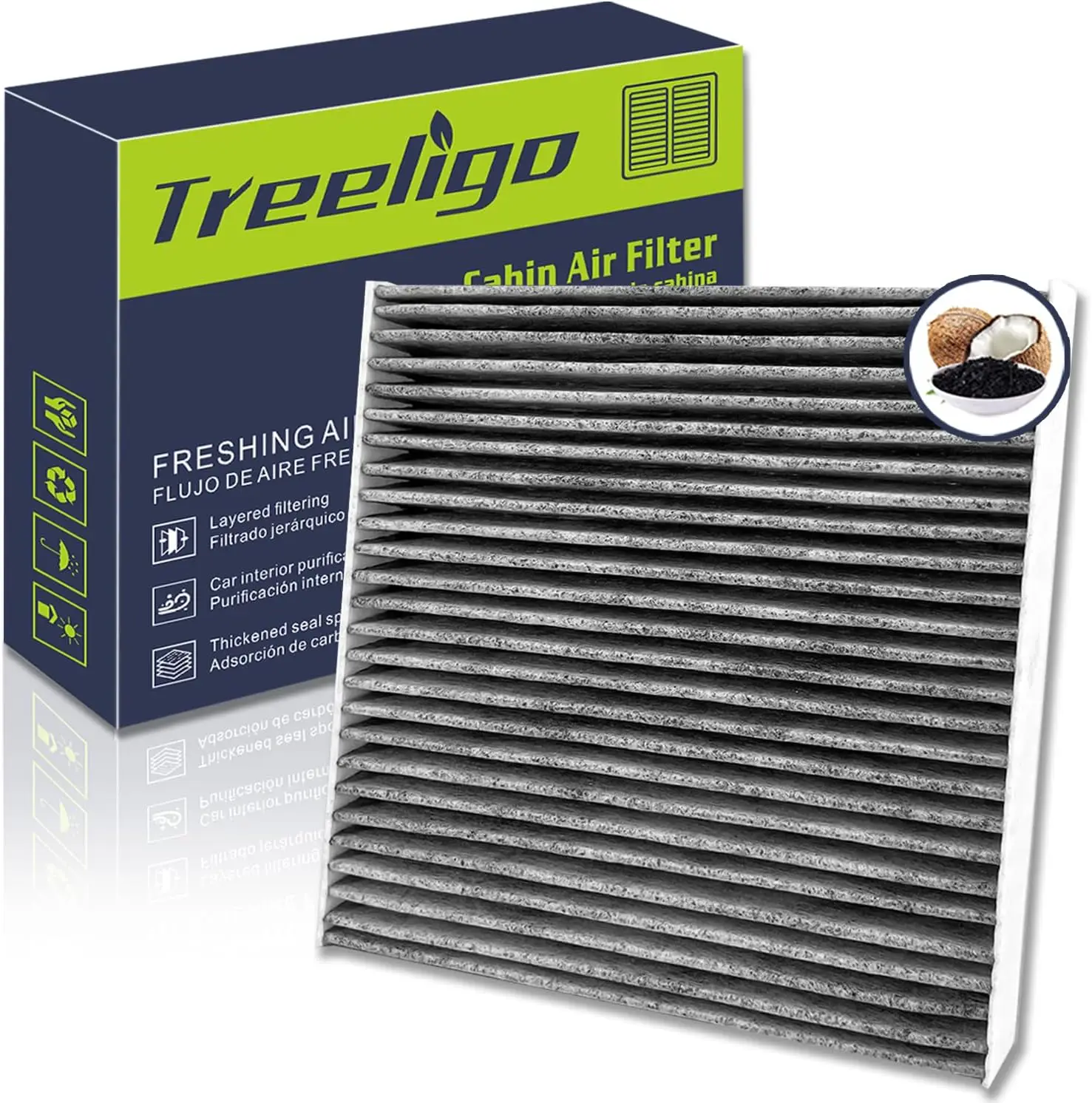 

CF11182 Cabin Air Filter, Replacement for Civic 2016-2024 CRV 2017-2024 CRZ 2011-2016 Fit 2009-2020 Odyssey 2018-2024 Accord Cla