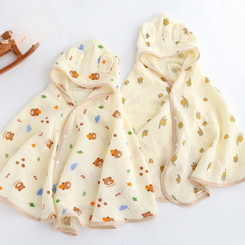 2026 Summer New Hot Selling Newborn Baby Hoodie Windproof Thin Version Sunscreen Outer Cloak