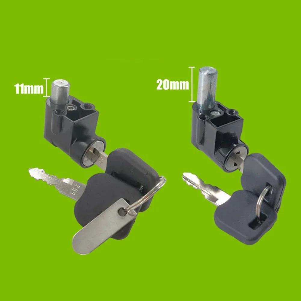 1PC For Hailong Ebike Battery Case Lock & Key Parts For Hailong 1 Battery Case 1-2 Battery E-bike Modify Replacement Accessories