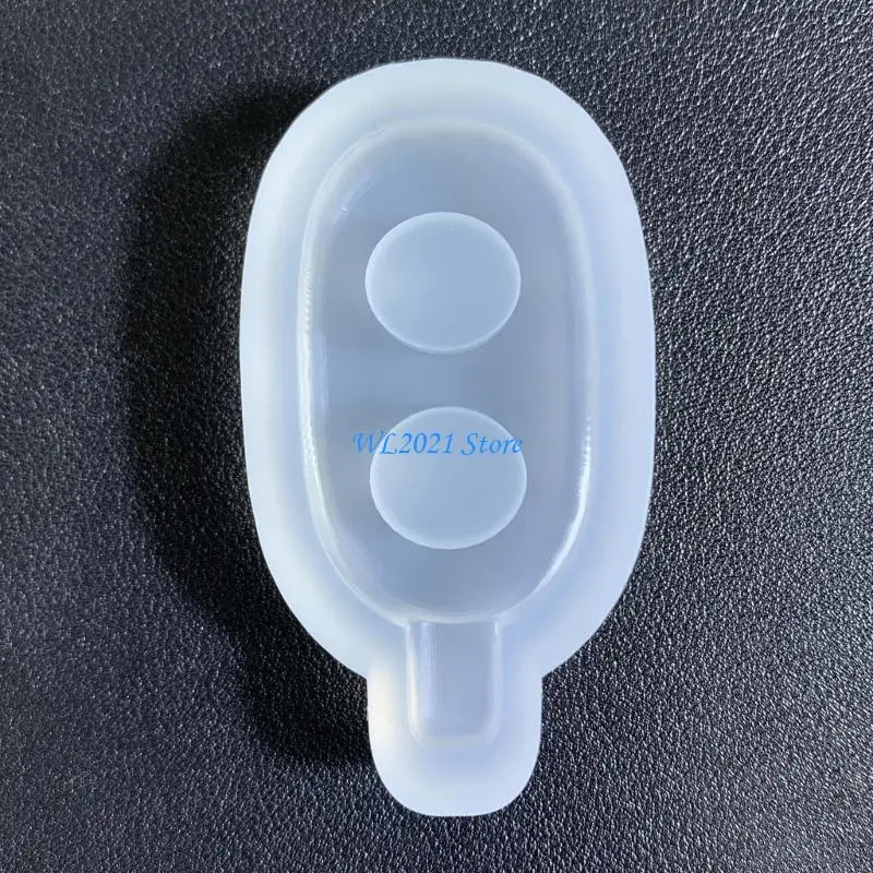 

G5GC Ice Cream Yolk Ornaments Decoration Silicone Mold Pendant Handmade Decoration Mold for Valentines Day Birthday Gift