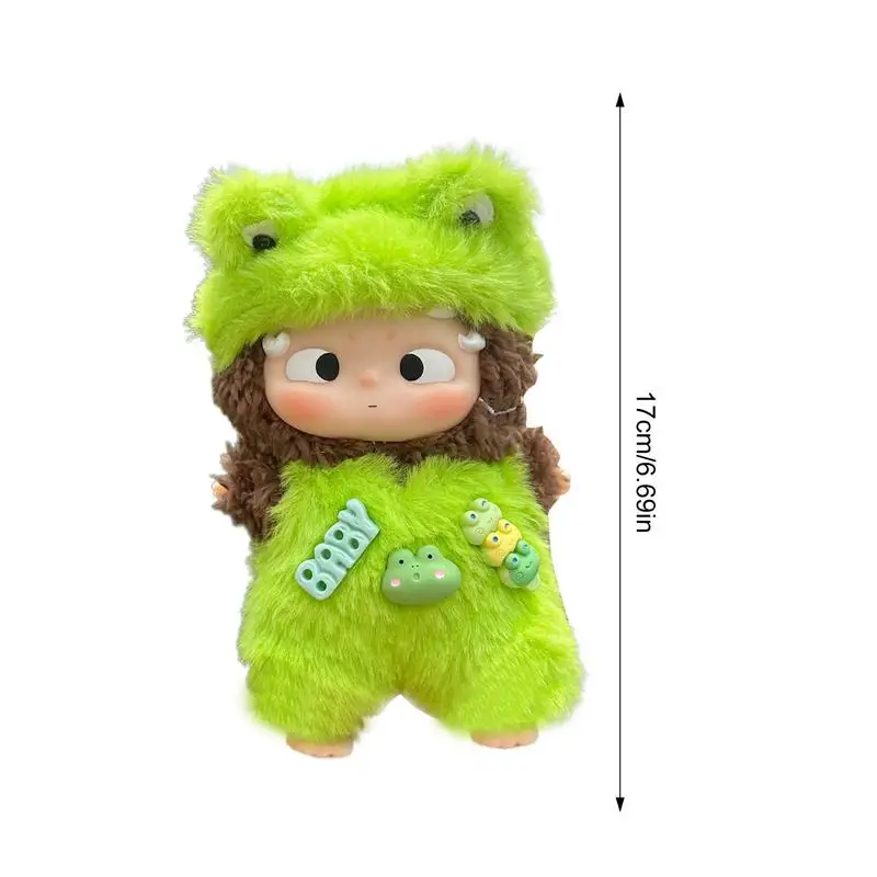 Baby Doll Clothes Handmade Cloth Funny Dolls Dress-up Games Creative Kids Toys Collectible Decorative Doll Dress-up Playset For