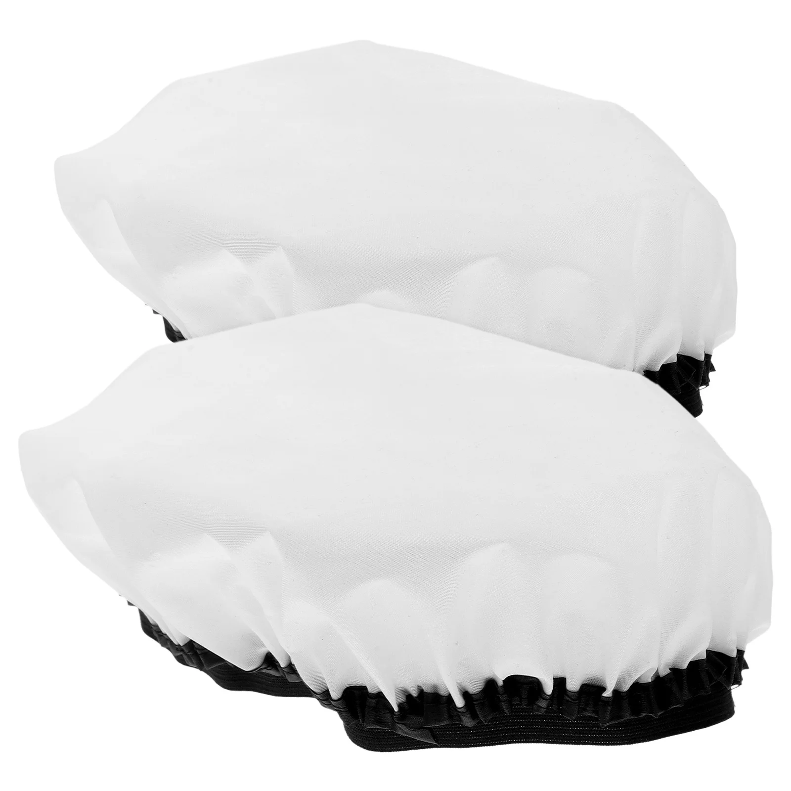 

2Pcs Multi-Purpose Cloth Flash Lamp Cover Practical Round Light Shade Excellent Concentrating Effects Cloth Lamp Shade