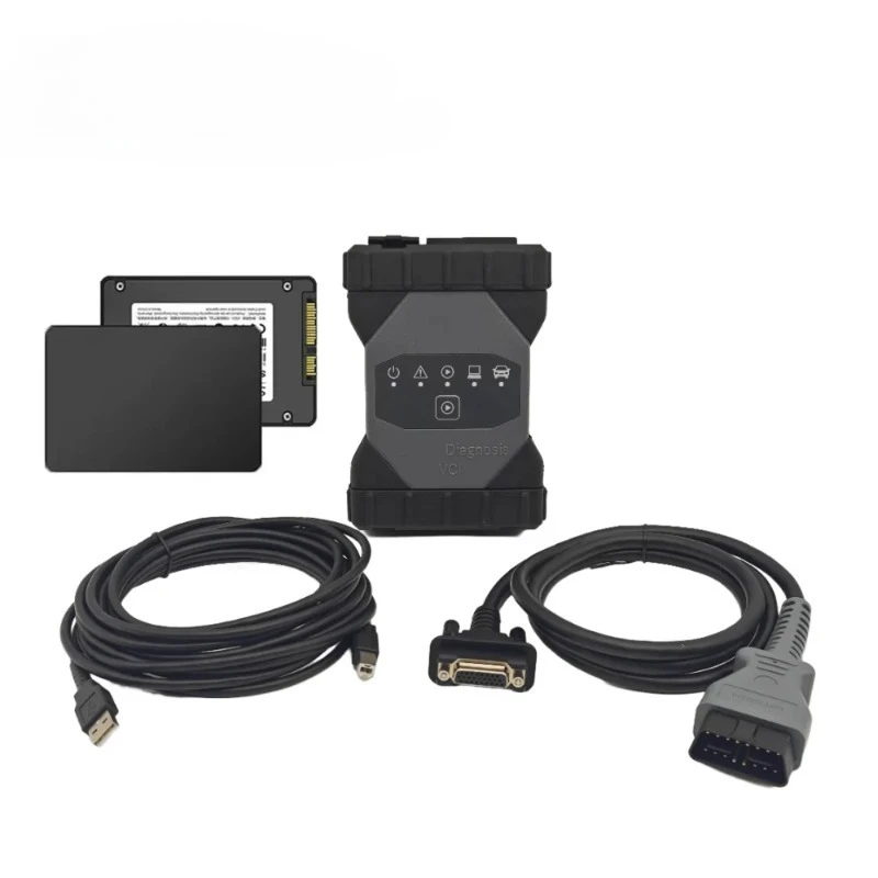 Best MB Star C6 with laptop CF54 support DOIP wifi Multiplexer VCI with V2023.09 SSD software for Truck car diagnosis tool