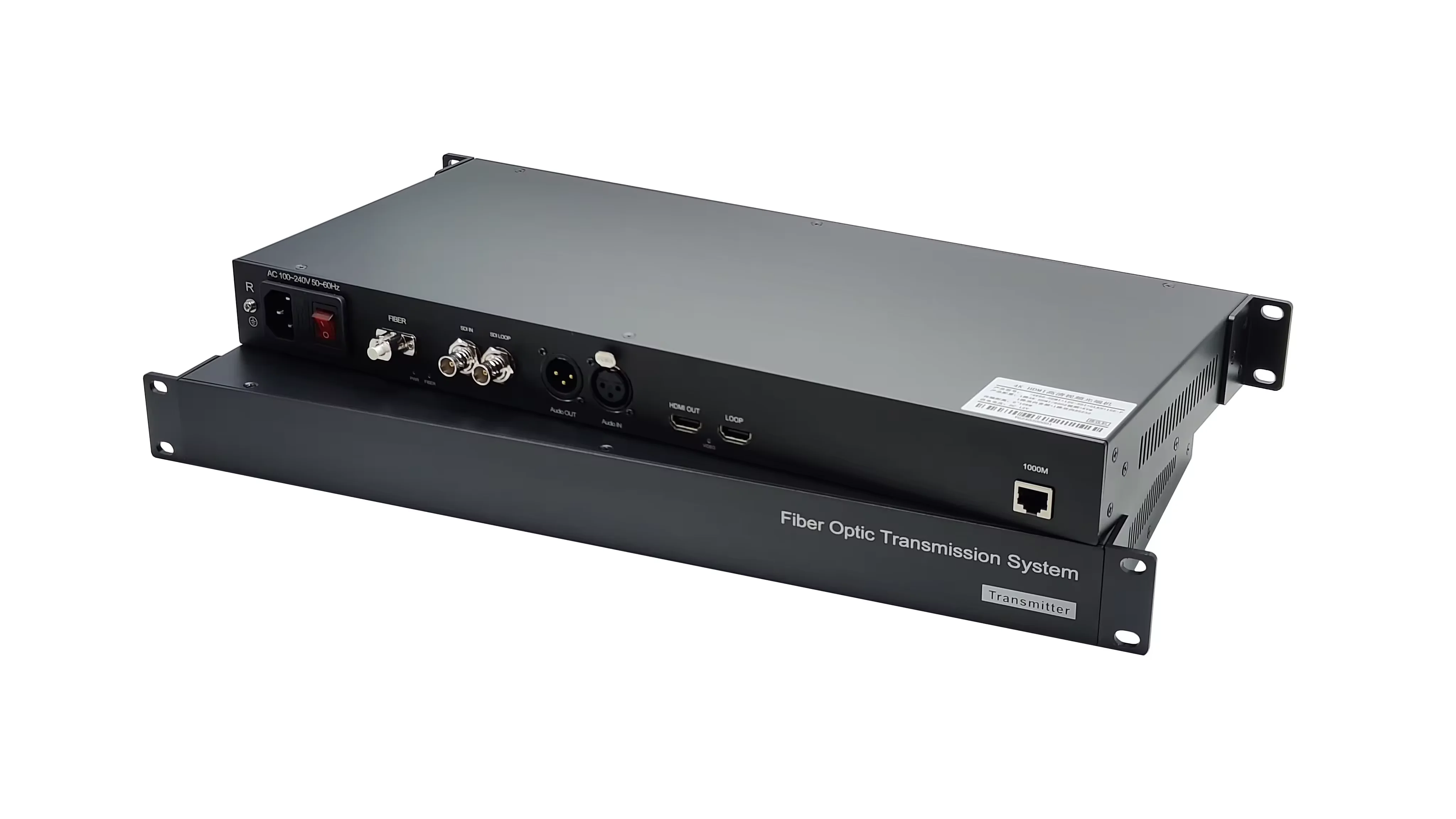 10KM 12G SDI and 4K HD-MI Optical Fiber Extender Single-mode 1-core SDI To Fiber Converter